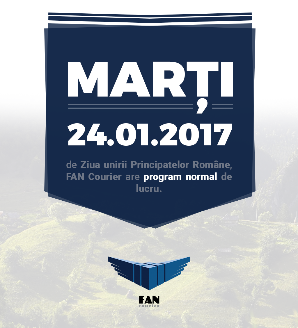 Program normal FAN Courier 24.01.2017