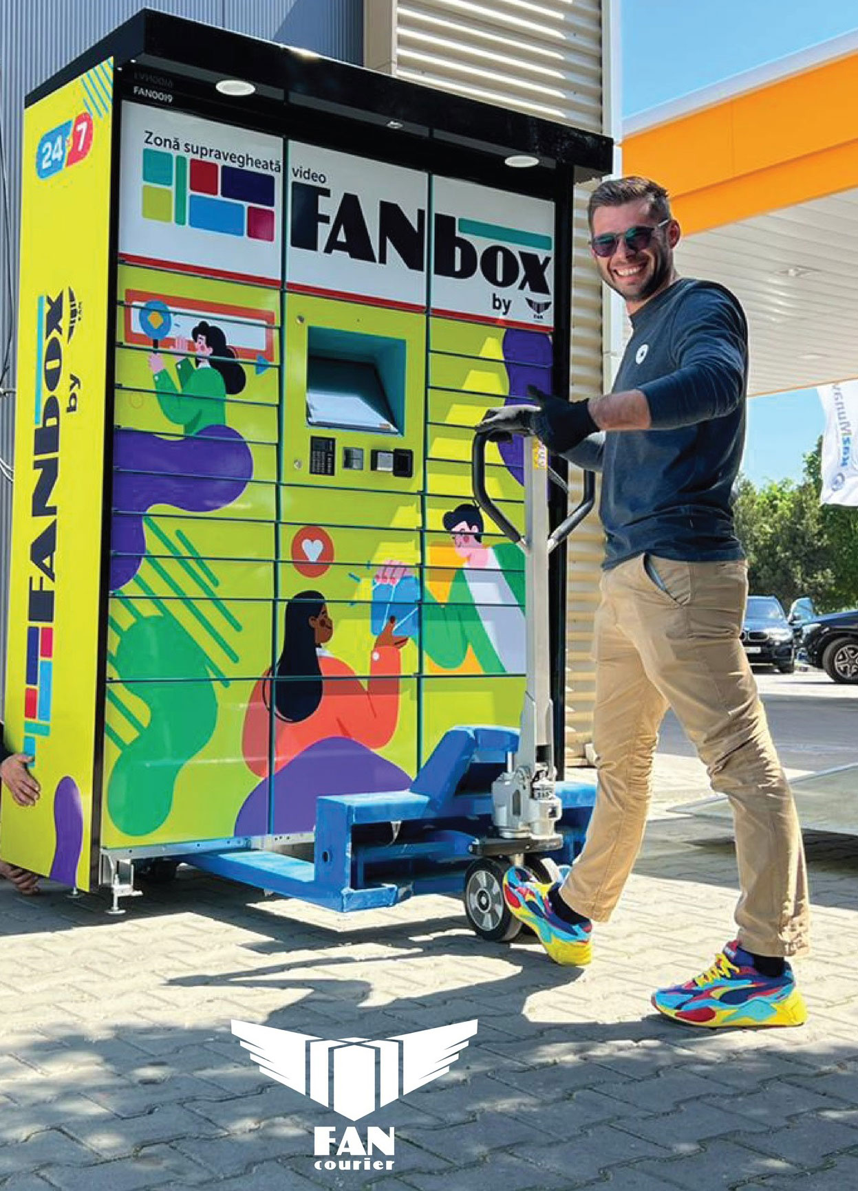 FANbox o rețea de lockere cu extindere la nivel național! FAN Courier